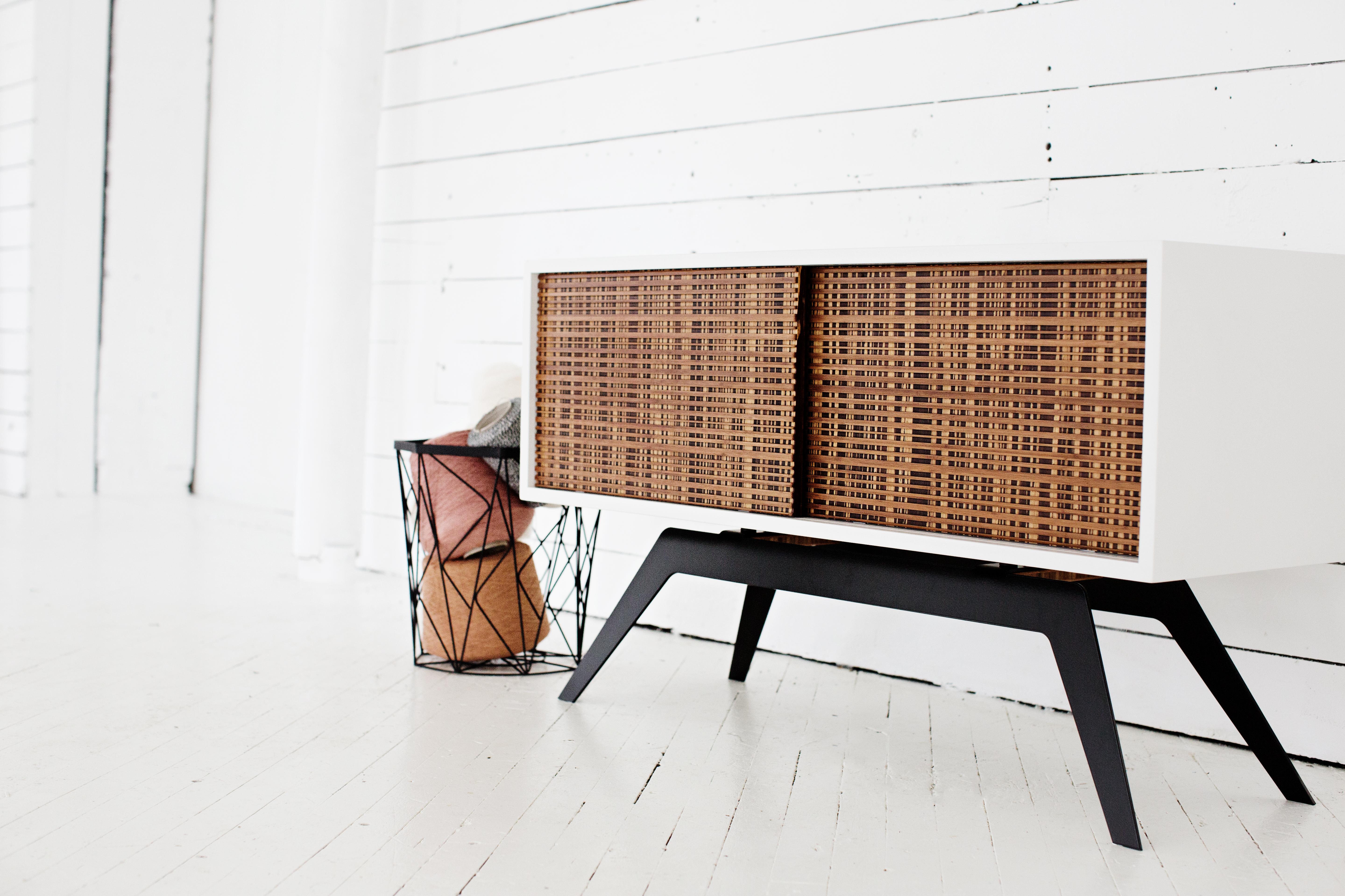 Woodwork Elko Credenza, Linear For Sale