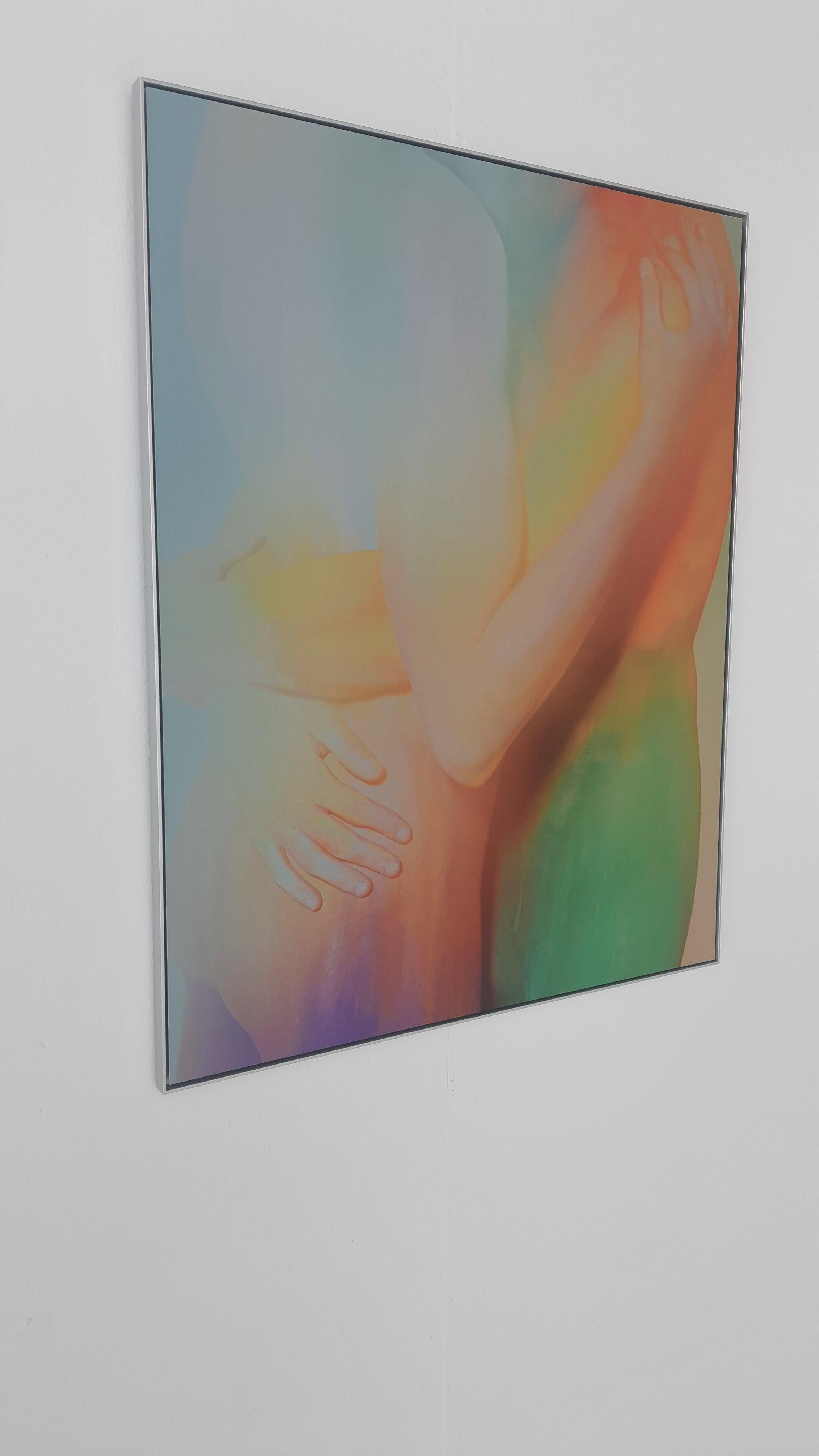 ABSORTION par ELLA BATS, impression à jet d'encre sur papier d'art monté sur aluminium en vente 2