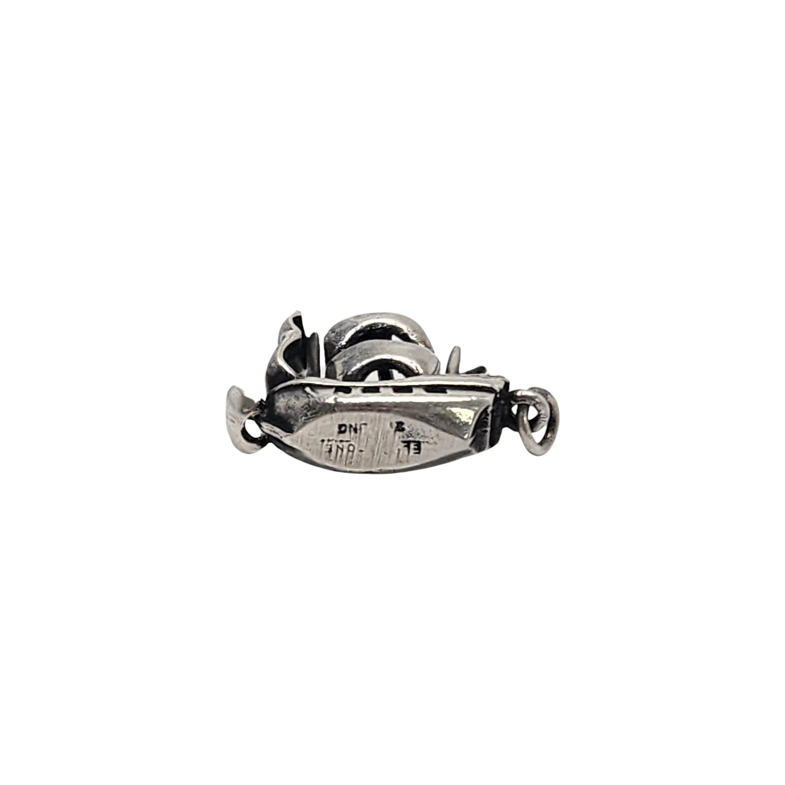 Ella Cone Sterling Silver Mayflower Ship Charm/Pendant #15365 2
