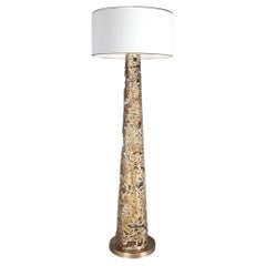 Ella Floor Lamp in Solid Bronze