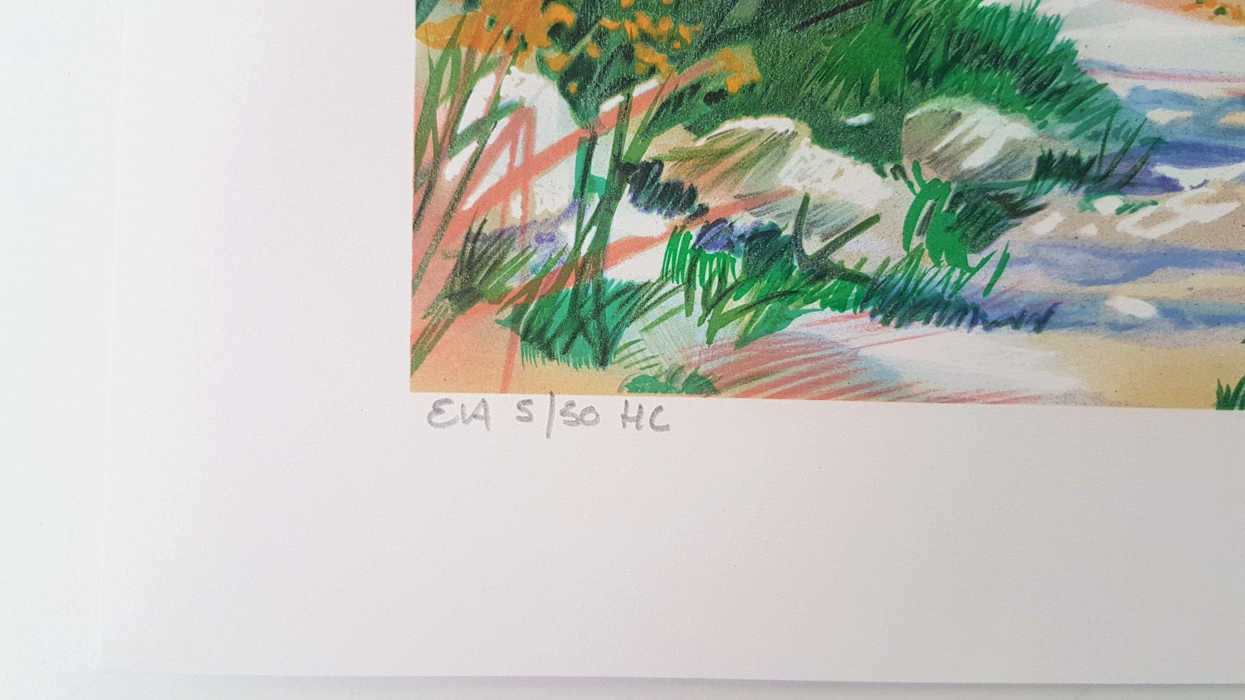 Frühling in der Bretagne (Provence, Landschaften, ländliche Kunst, Impressionismus) im Angebot 2