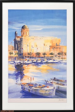 St. Raphael (FRAMED & FREE US SHIPPING) (Provence, seascapes, countryside)