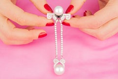 Diamond Brooch Art Déco Style Design by Ella Gafter
