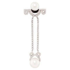 Spilla con diamante in stile Art Déco di Ella Gafter