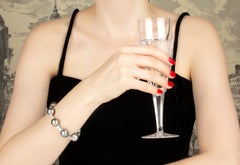 Tahitian Pearl and Diamond Bracelet Design by Ella Gafter