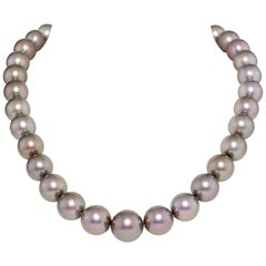 Ella Gafter Black Tahitian Pearl Diamond Strand