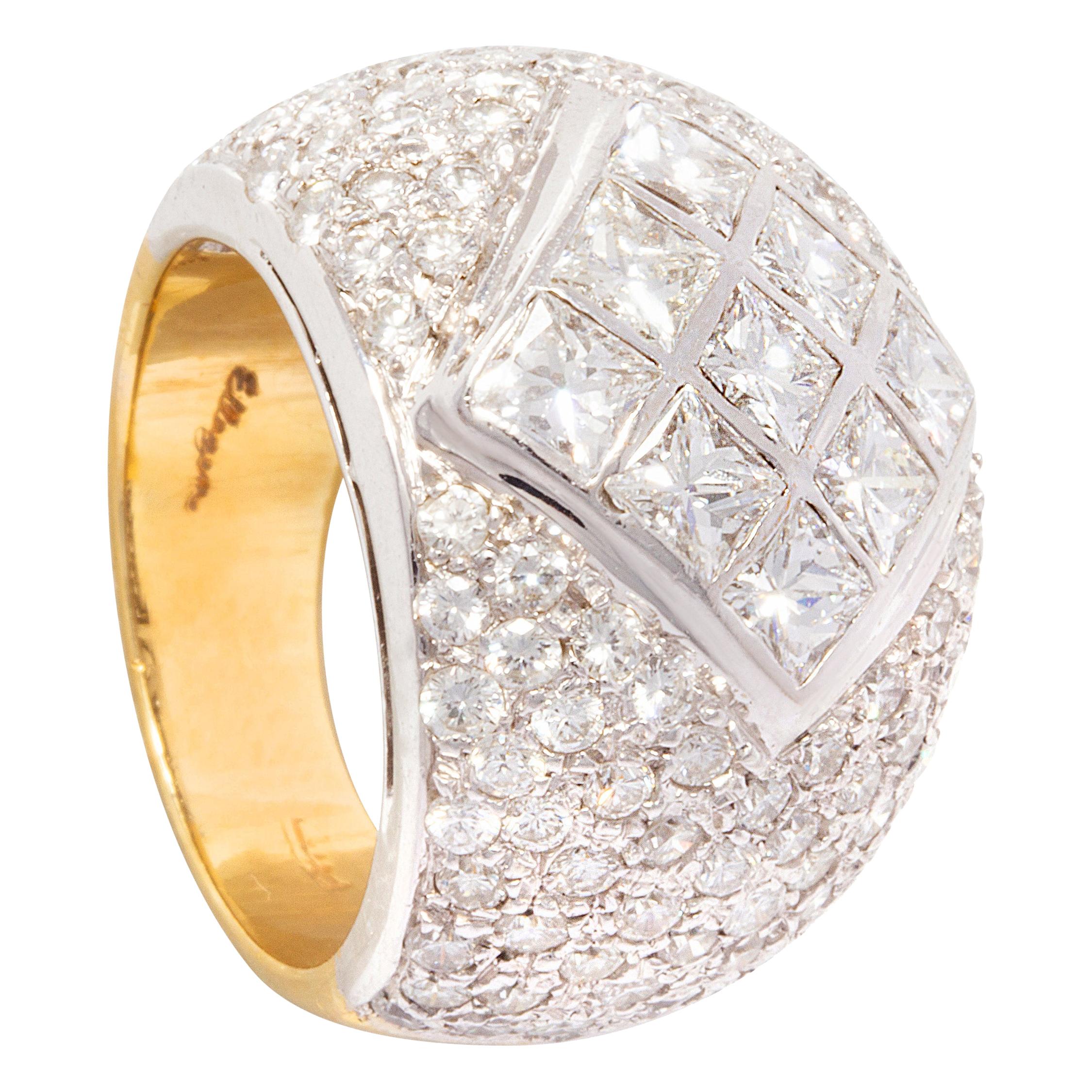 Ella Gafter Diamond Band Cocktail Ring