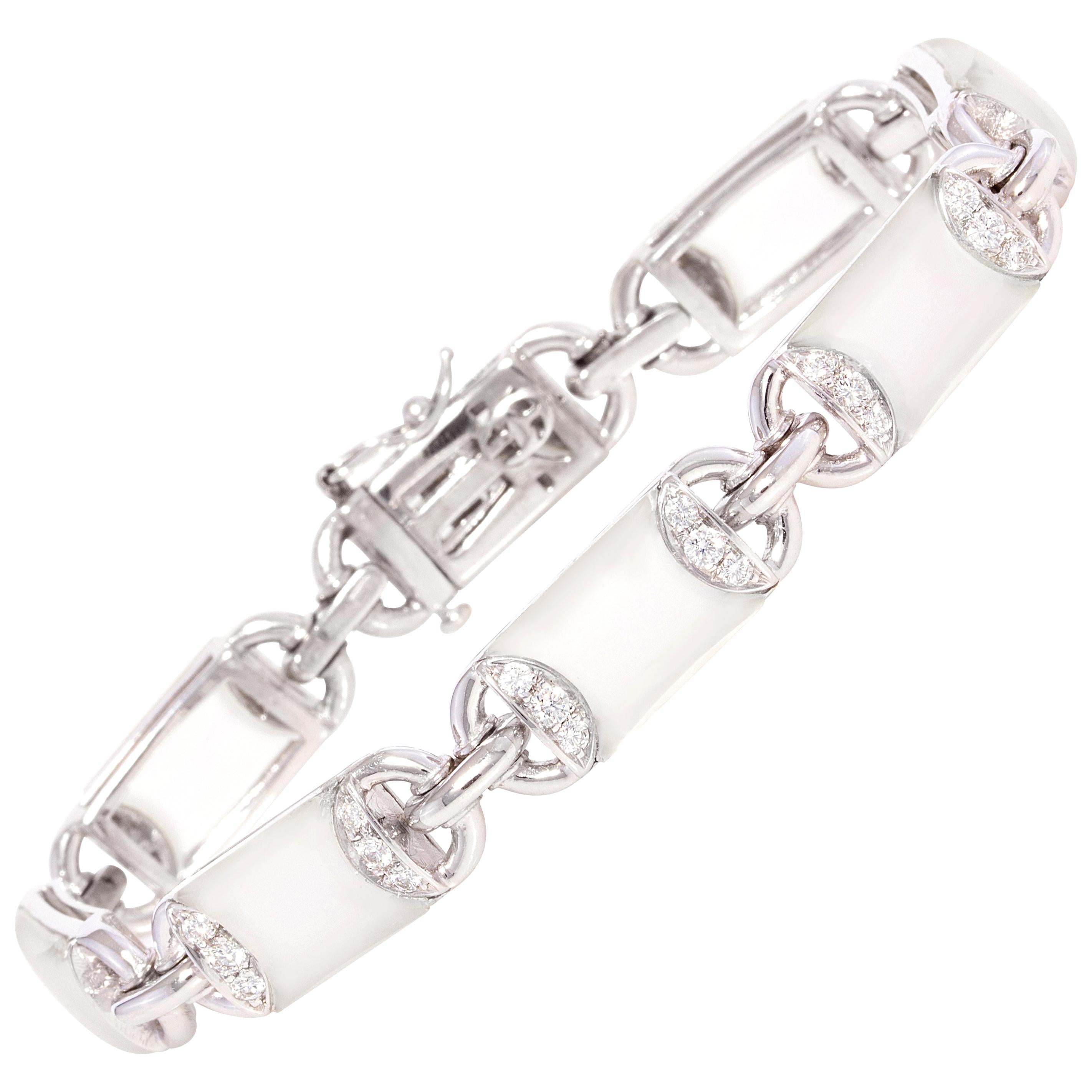 Ella Gafter Diamond Crystal Bracelet  For Sale