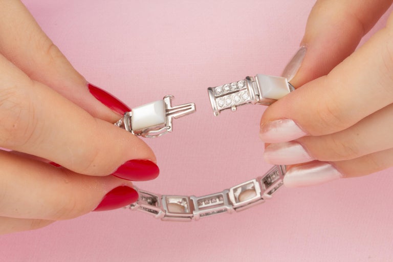 Ella Tennis Bracelet, Gold main image 0