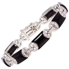 Ella Gafter Diamond Onyx Bracelet 
