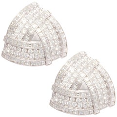 Ella Gafter Diamond White Gold Earrings 