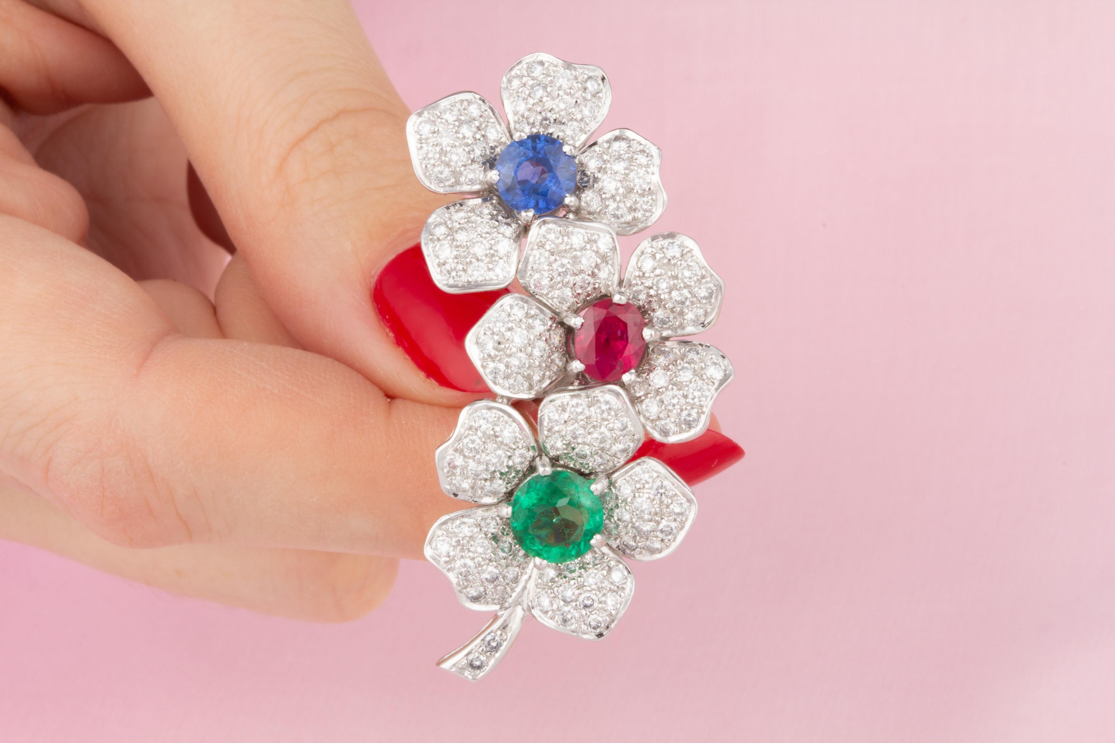 Ella Gafter Diamond Color Earcuff Earrings 1