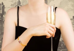 Ella Gafter Golden Yellow Sapphire Line Bracelet