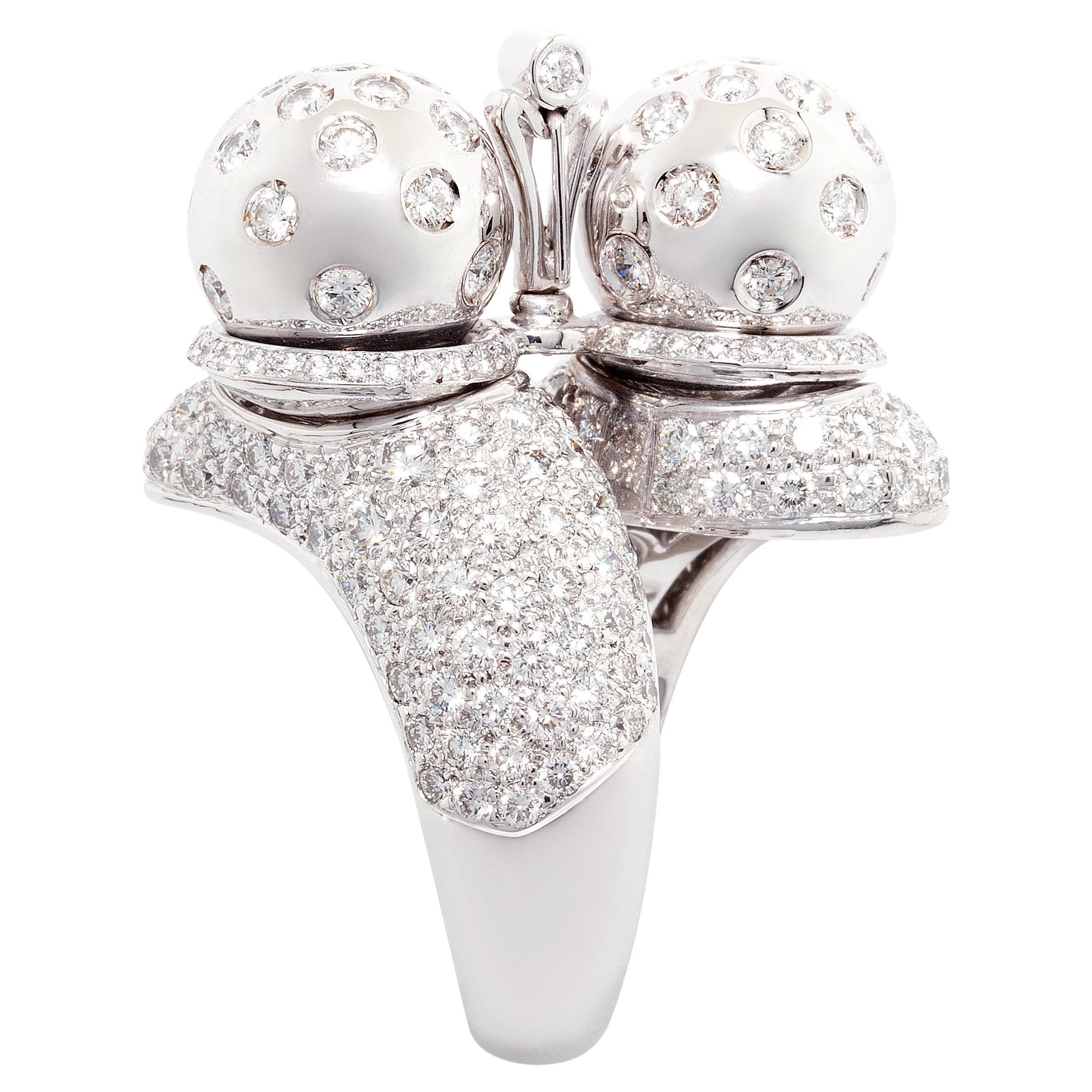 Ella Gafter Libra Diamond Zodiac Ring For Sale