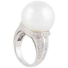 Ella Gafter 18mm Pearl Cocktail Ring