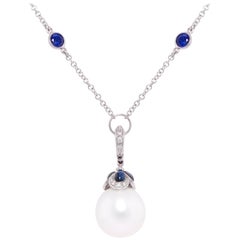 Ella Gafter Collier de perles et diamants