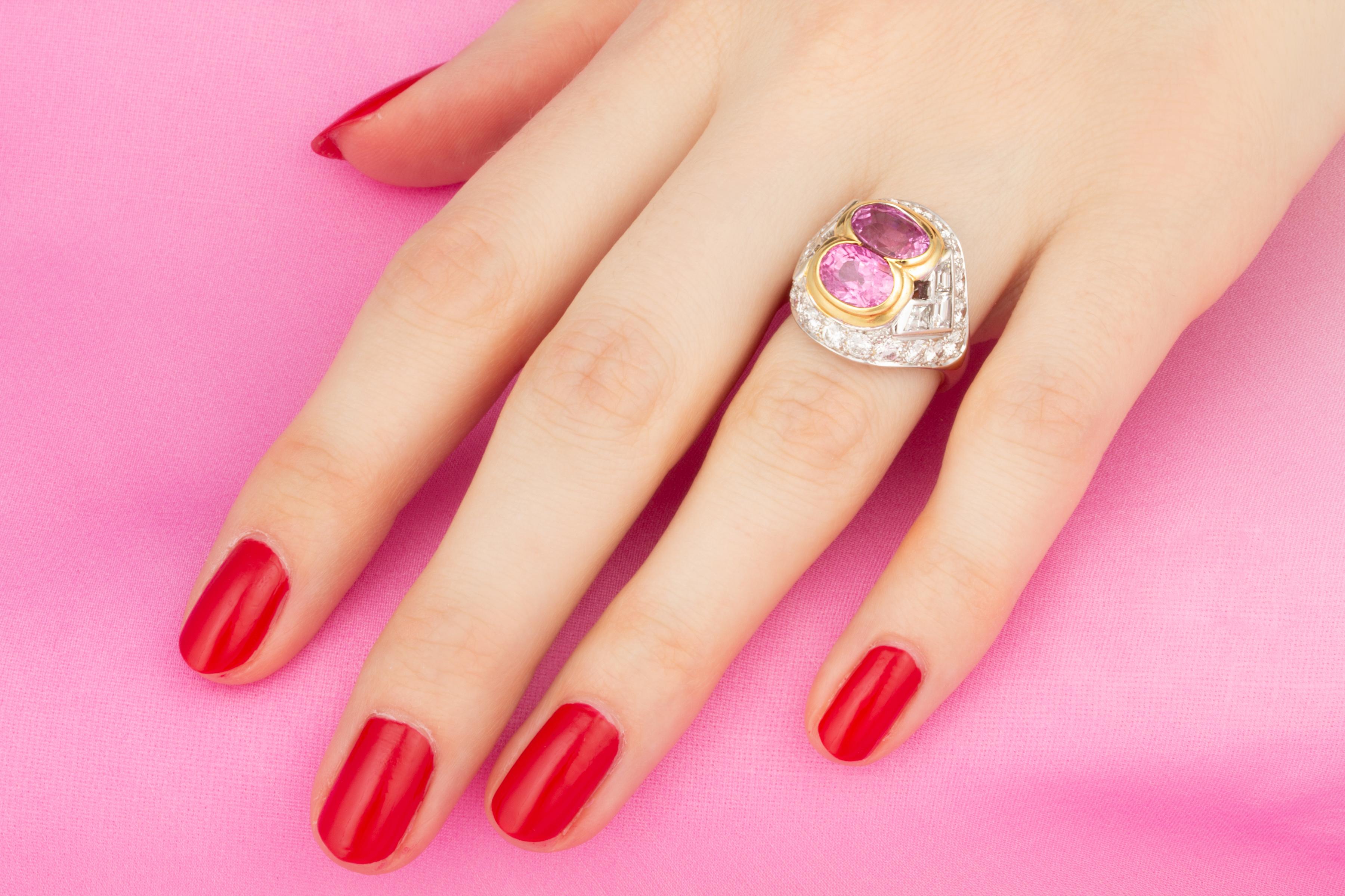 diamond pinky ring womens