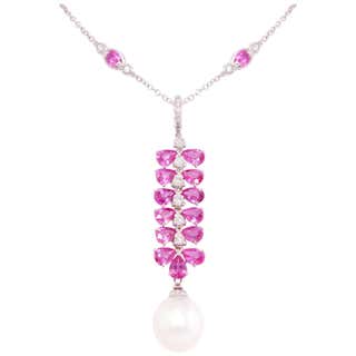 Louis vuitton pink sapphire necklace Clearance