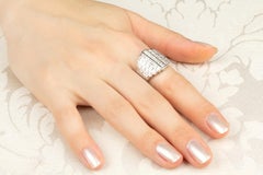 Princess Cut Diamond Ring Band Design by Ella Gafter