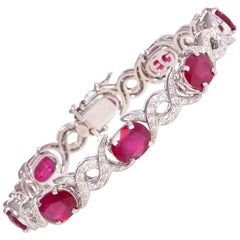 Ella Gafter Bracelet en rubis et diamants