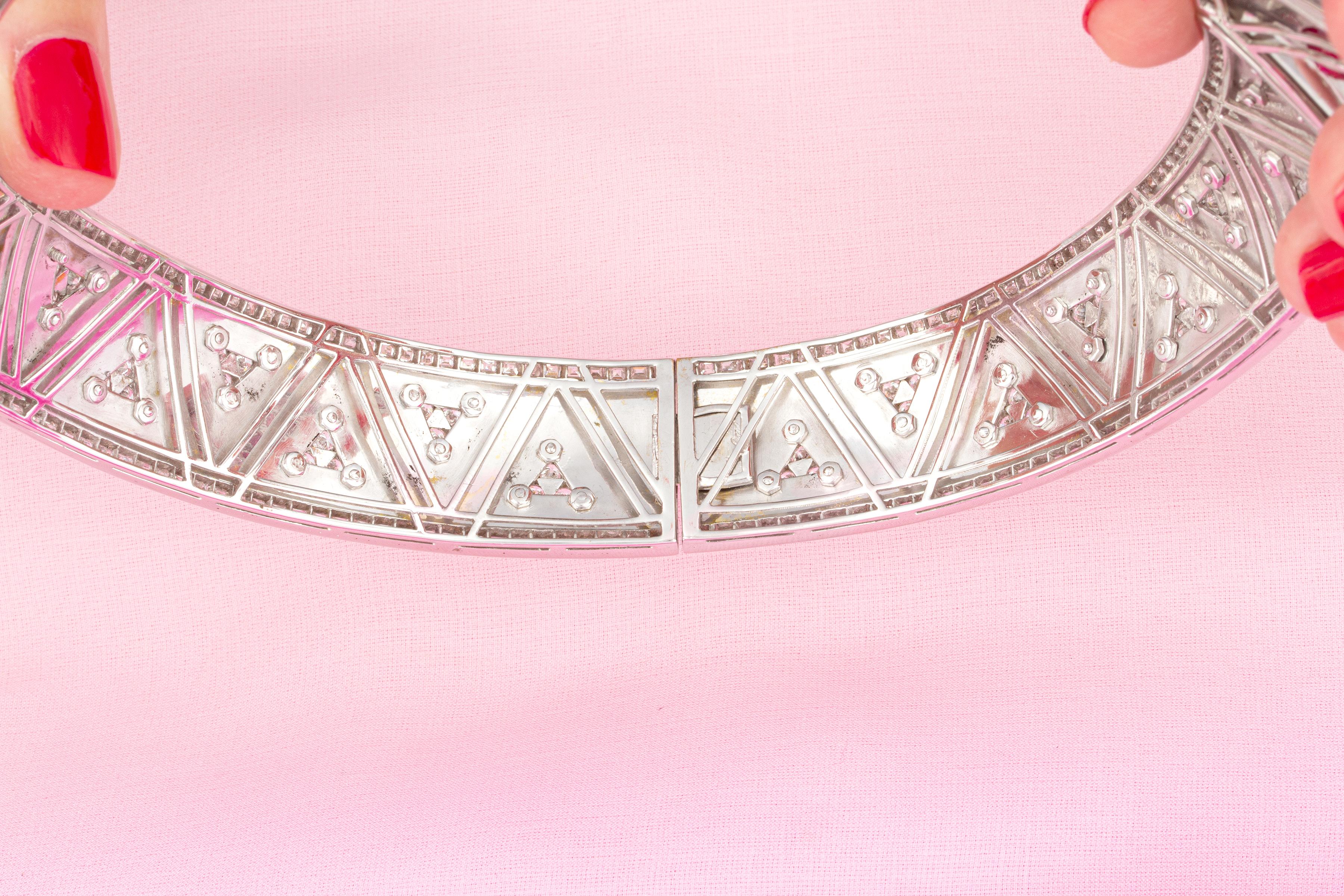 Ella Gafter Rubin-Halskette in Herzform mit Diamanten  Damen im Angebot