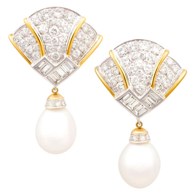 Diamond, Antique and Vintage Earrings - 28,355 For Sale at 1stdibs ...