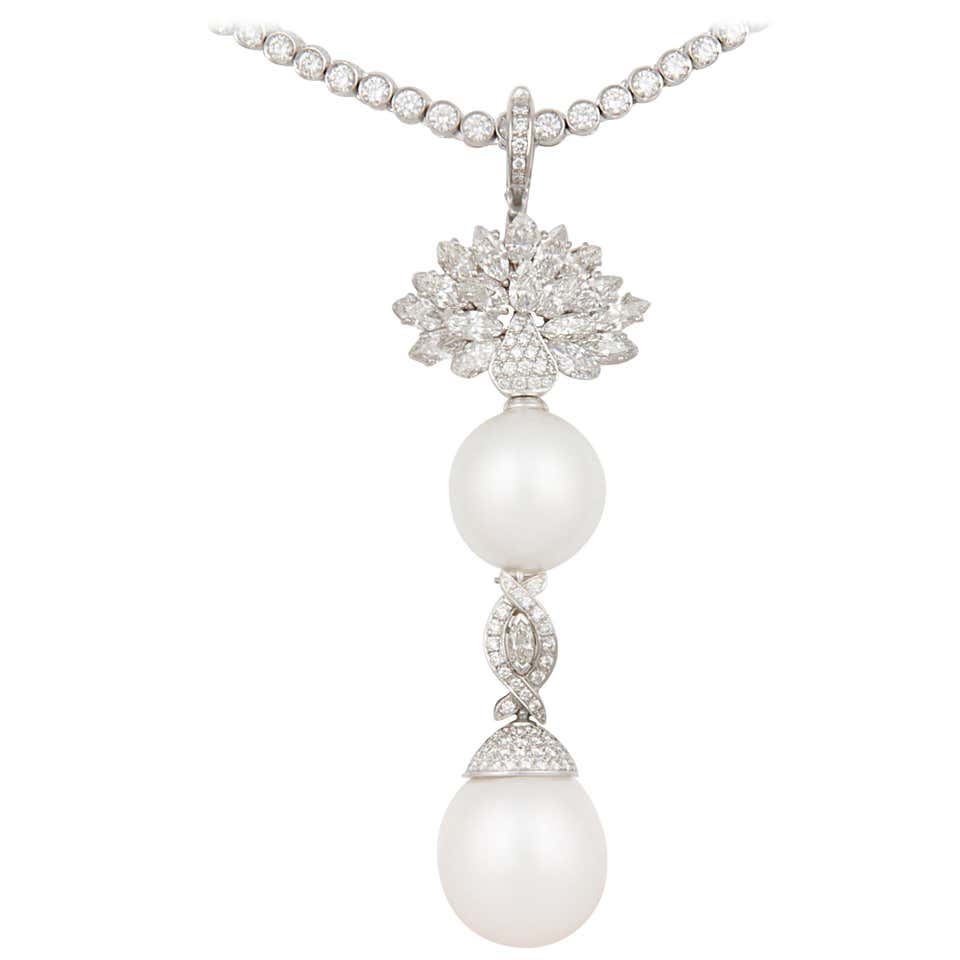 Diamond, Vintage and Antique Necklaces - 26,996 For Sale at 1stdibs ...