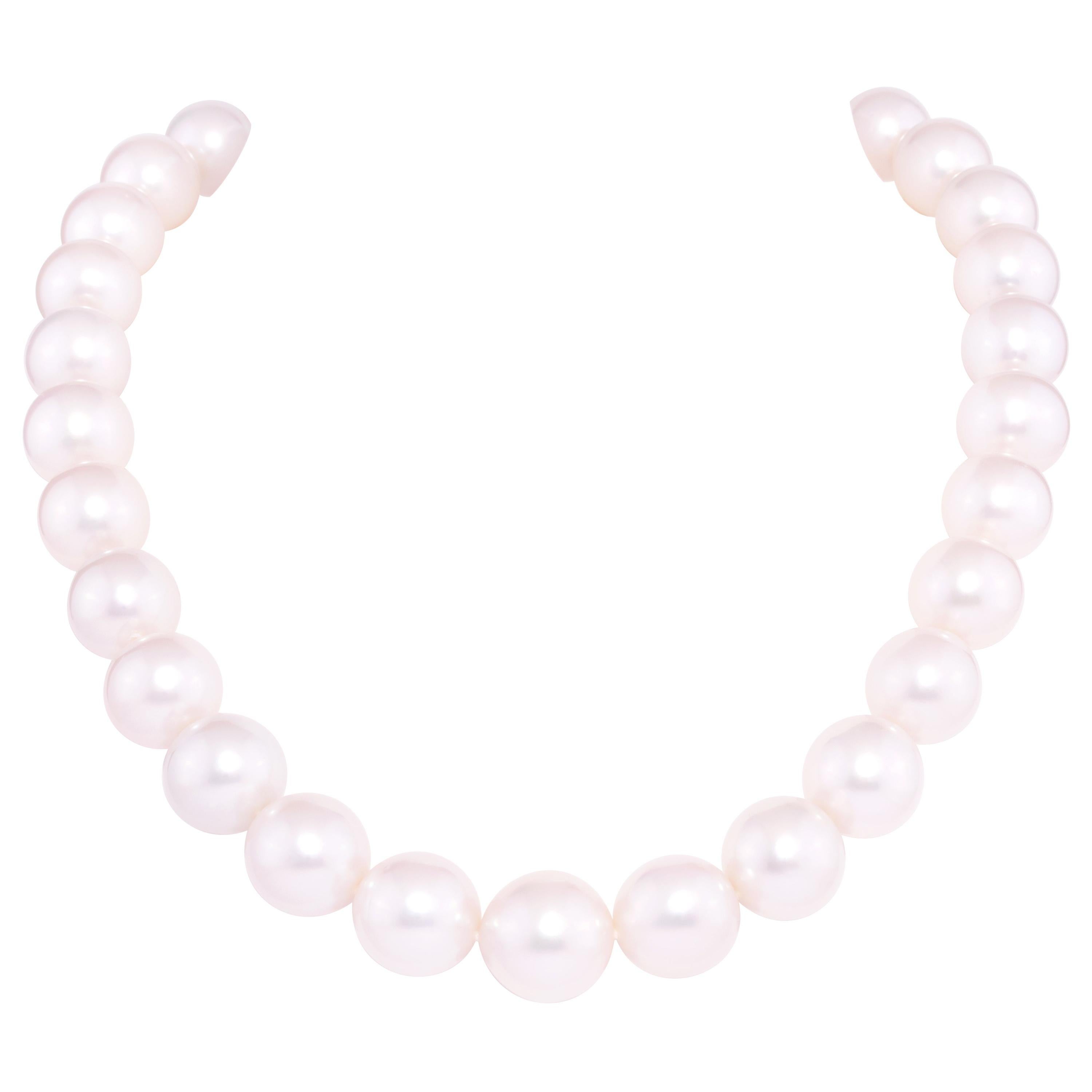 Ella Gafter South Sea Pearl Diamond Choker Necklace For Sale