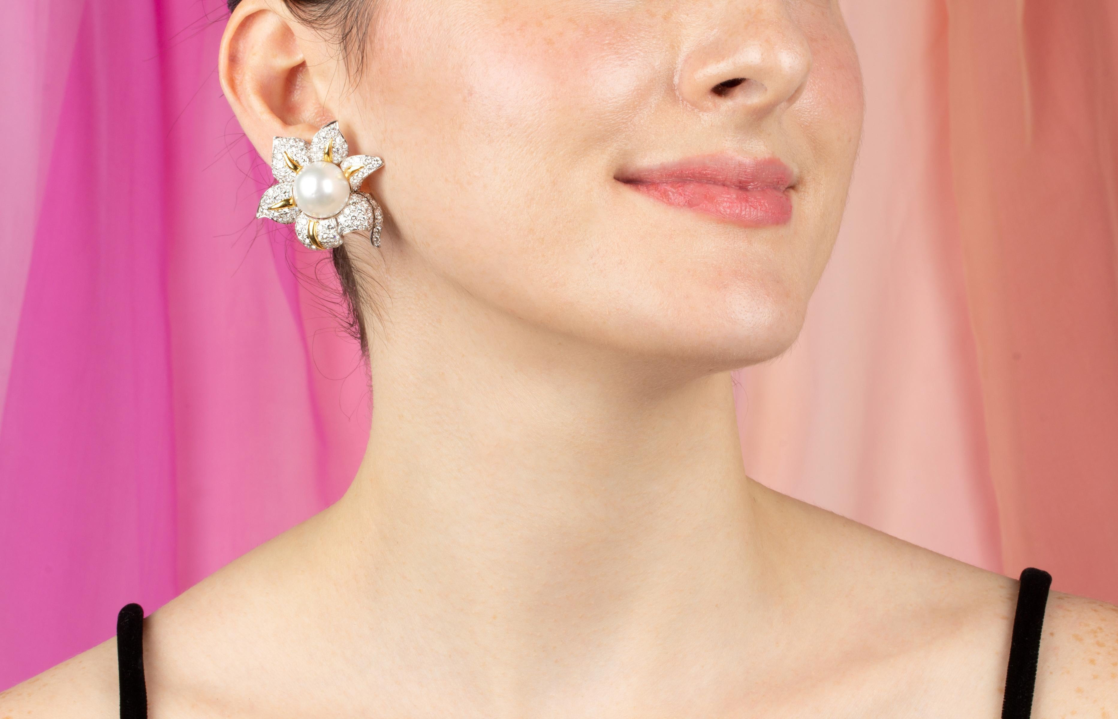 pearl earrings malabar gold