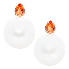 Ella Gafter South Sea Pearl Stud Earrings