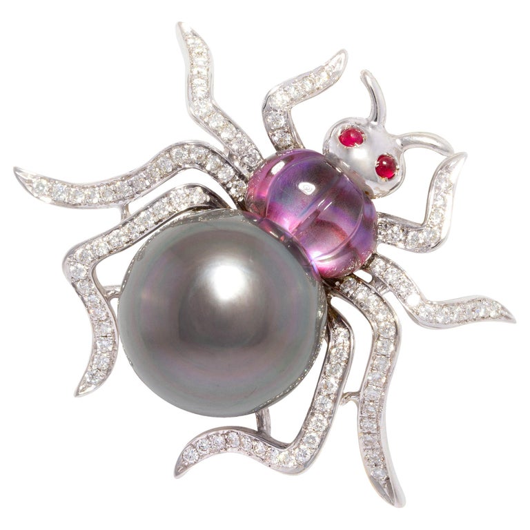 Spider Brooches - 63 For Sale on 1stDibs