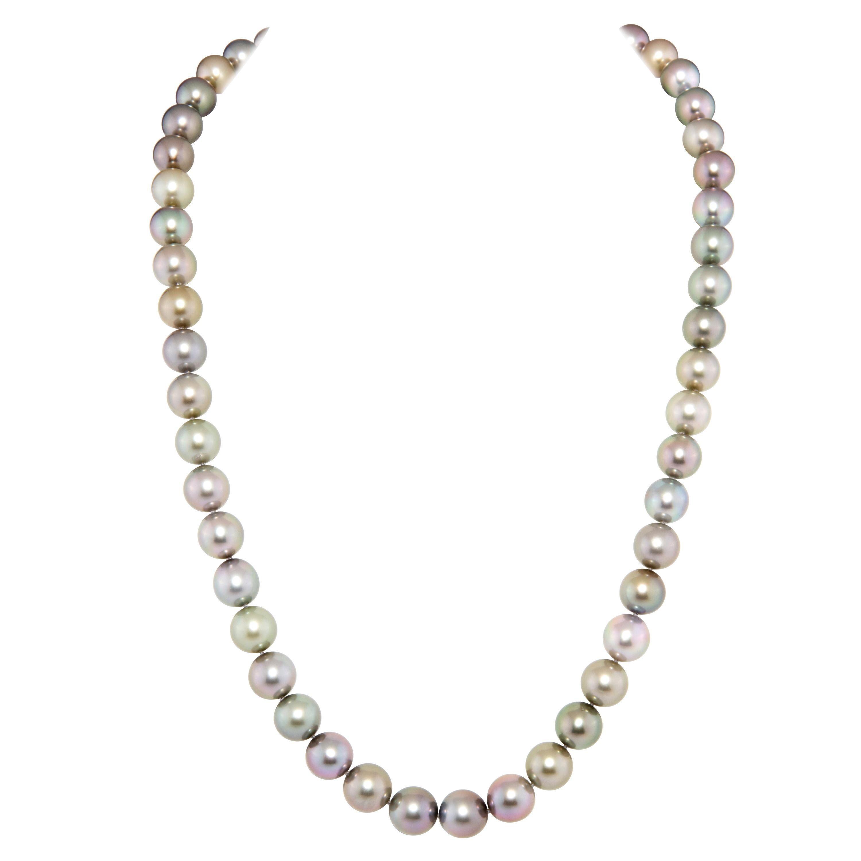 Ella Gafter Tahiti-Perlenkette mit Perlenstrang
