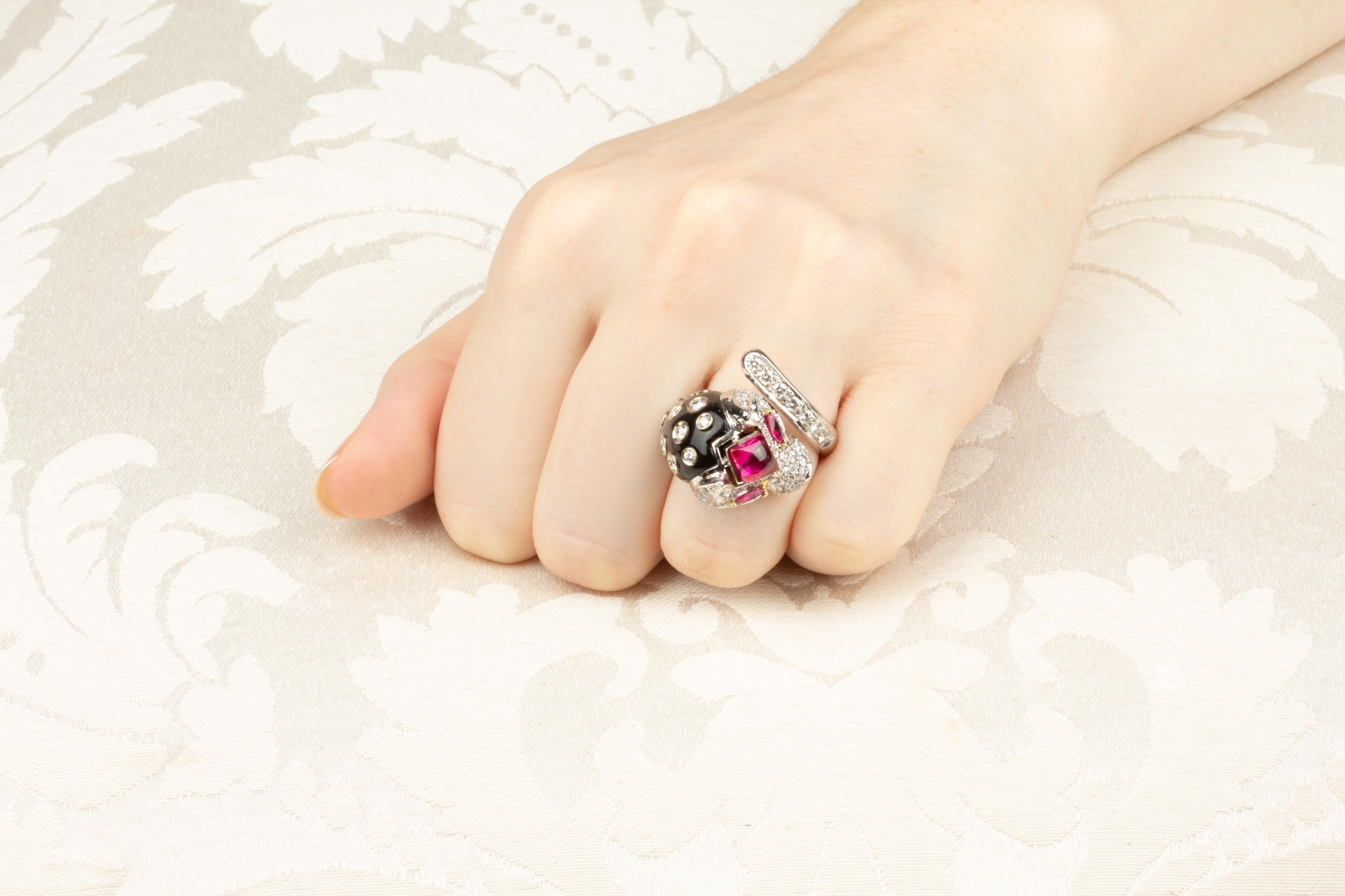 pink panther ring