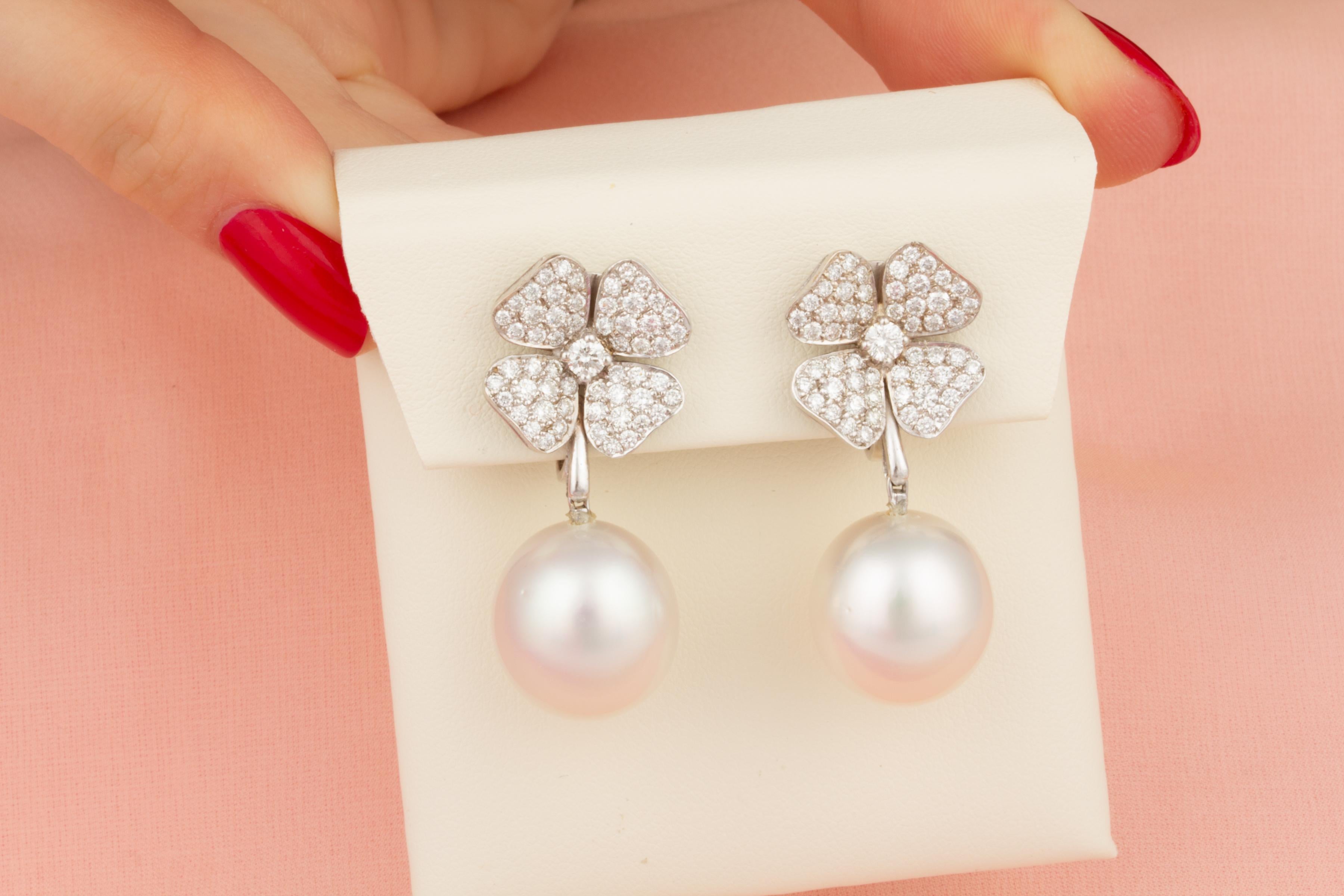 16mm pearl earrings