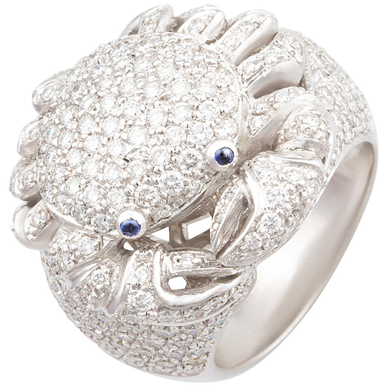 Tiffany and Co. Gold Zodiac Cancer Ring at 1stDibs zodiac ring