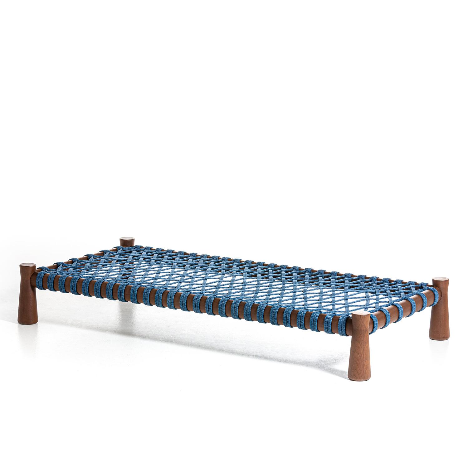Hand-Crafted Ellaby Iroko Daybed For Sale