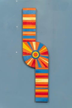 Ellamarie Woolley Enamel Wall Sculpture #496