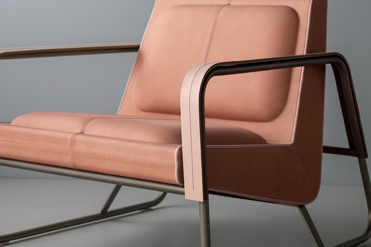 Post-Modern Elle Lounge Chair by Doimo Brasil For Sale
