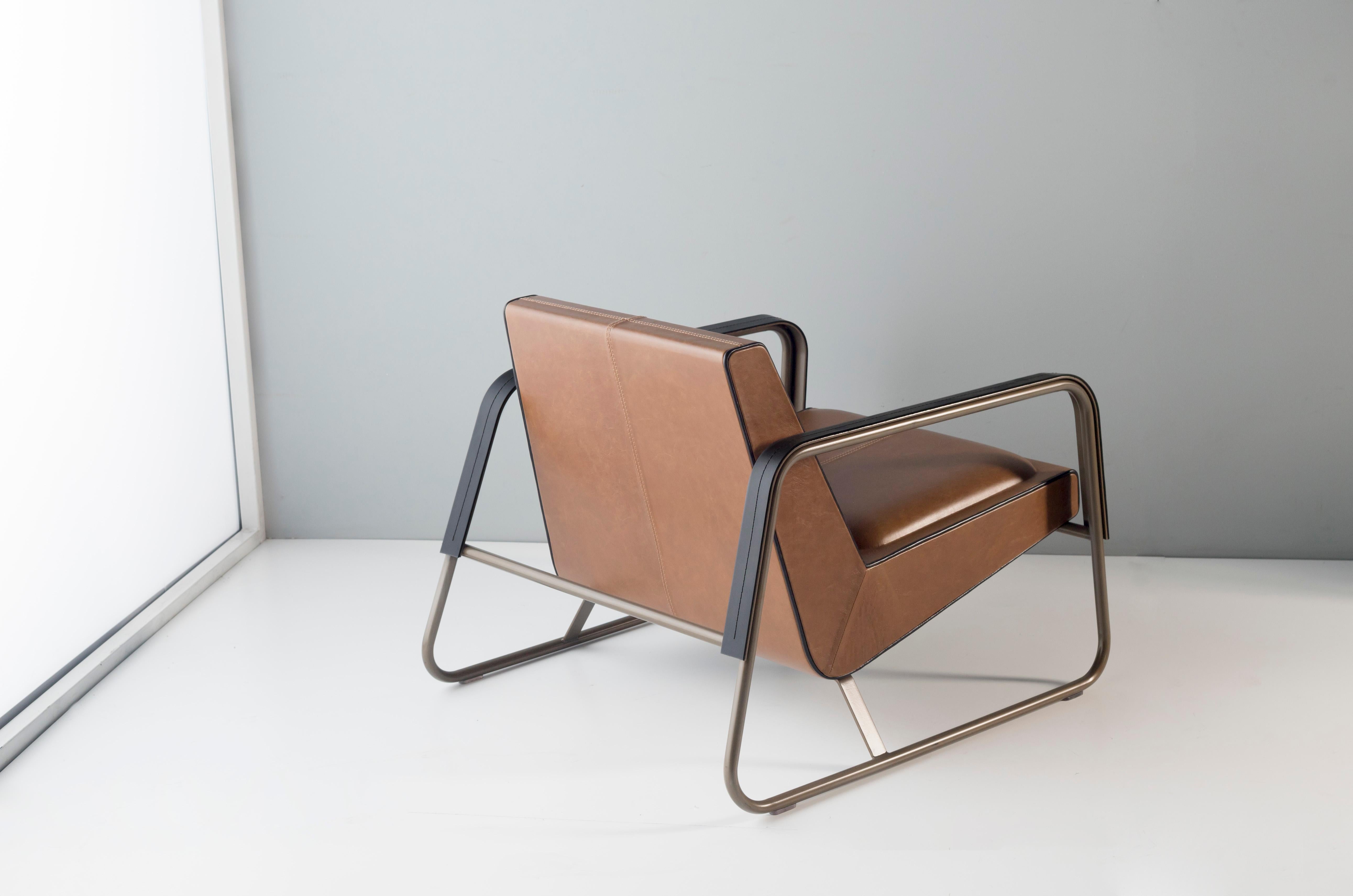 Elle Lounge Chair by Doimo Brasil In New Condition For Sale In Geneve, CH