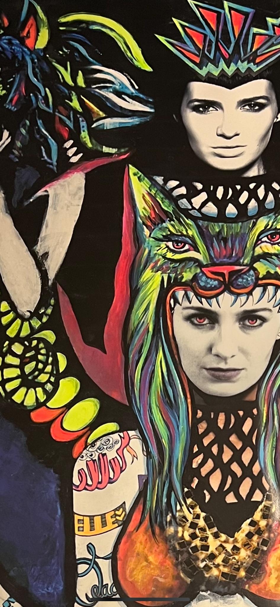 Sin título, 2014 Acrílico sobre panel 101x71 cm en venta 4
