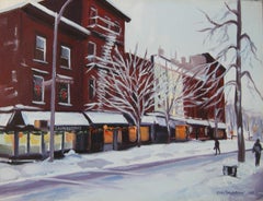 Bleecker St, Painting, Oil on Canvas