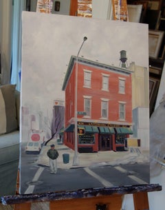 Landmark Tavern, Painting, Oil on Canvas