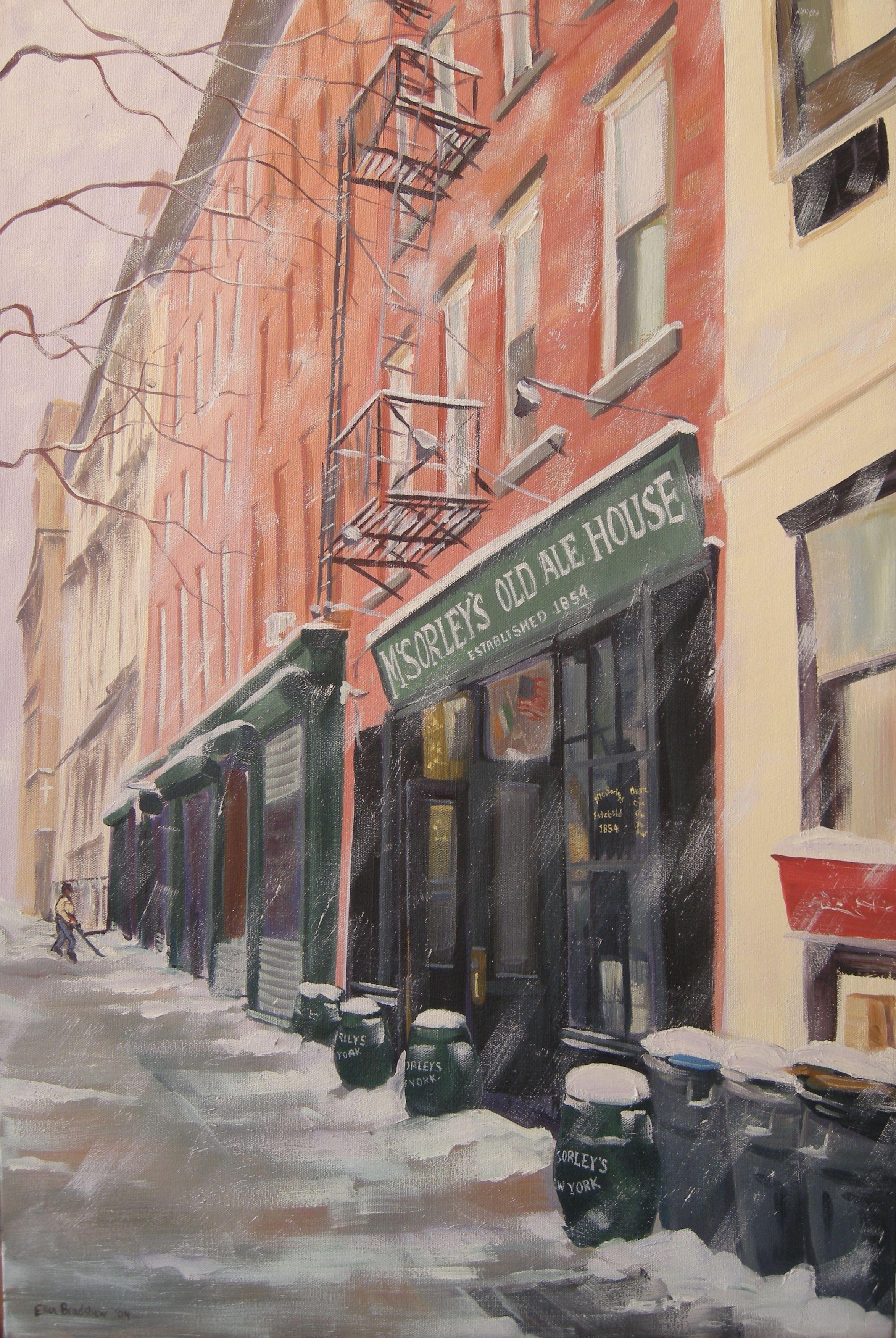 mcsorley's bar painting