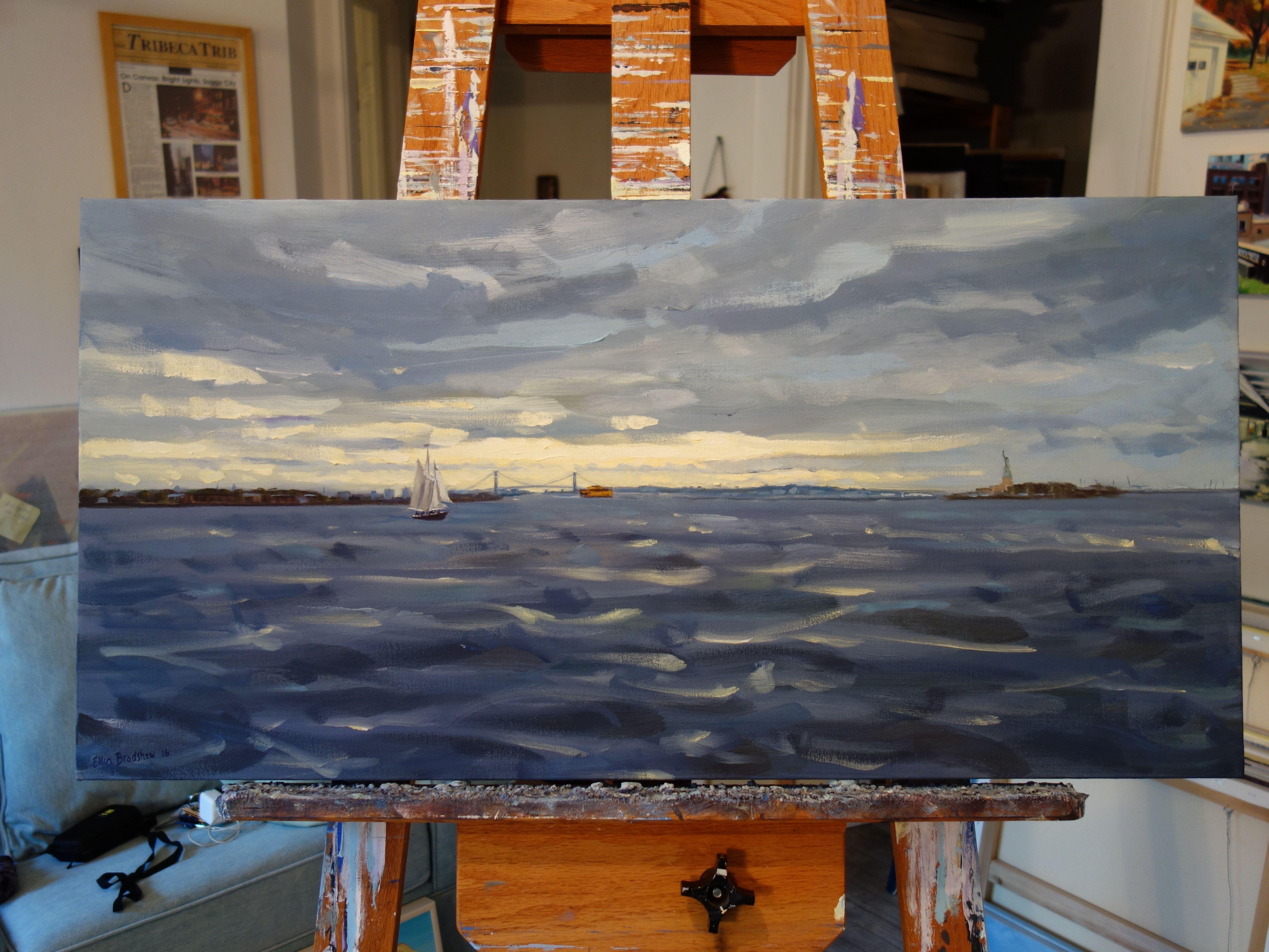 Místico, Pintura, Óleo sobre lienzo - Painting Realista de Ellen Bradshaw