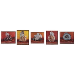 Ellen Brooks 'American 20th Century' 5-Piece Cibachrome Photo Set "Table Rocks"