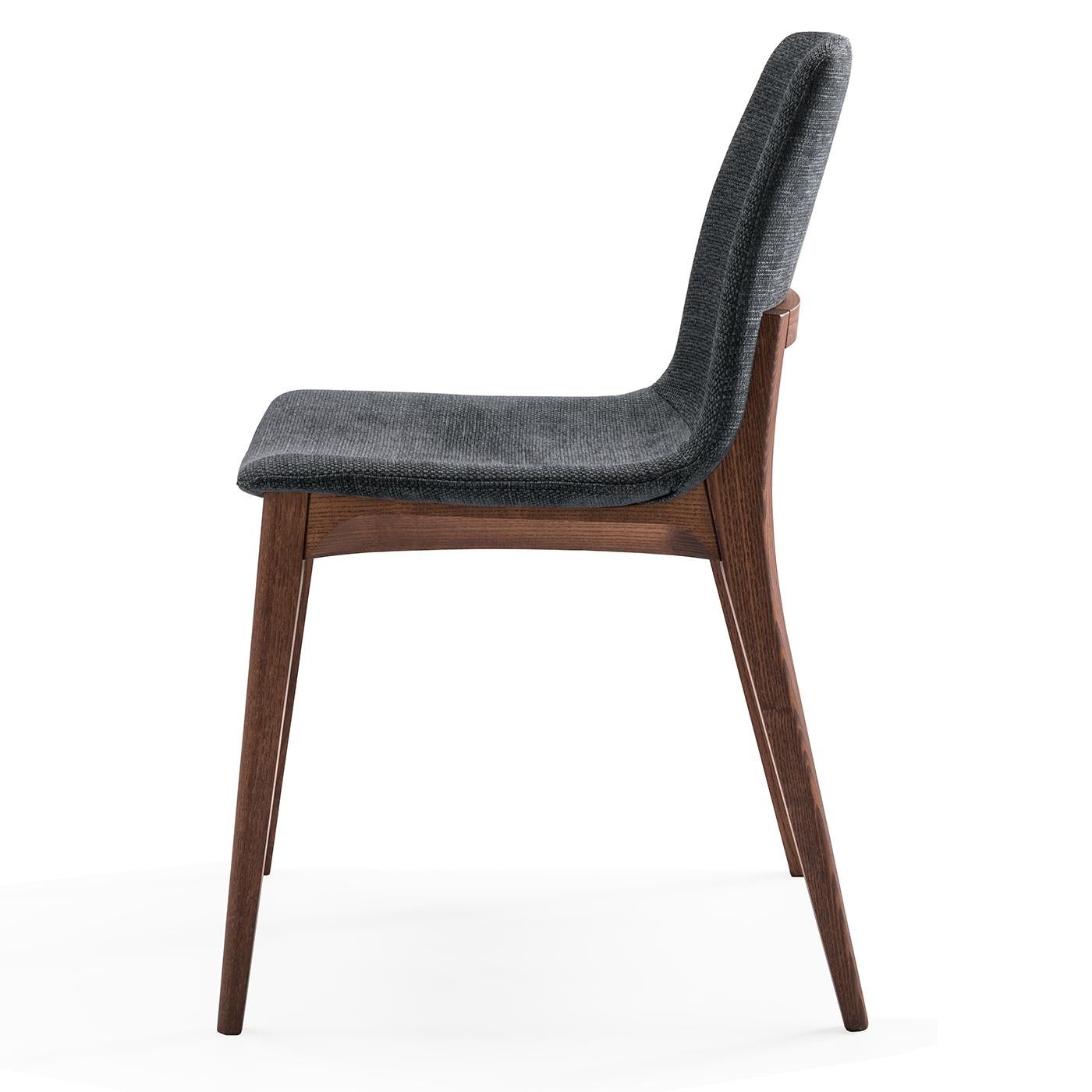 Ellen Gray Stoff & Esche Wood Stuhl im Angebot 6