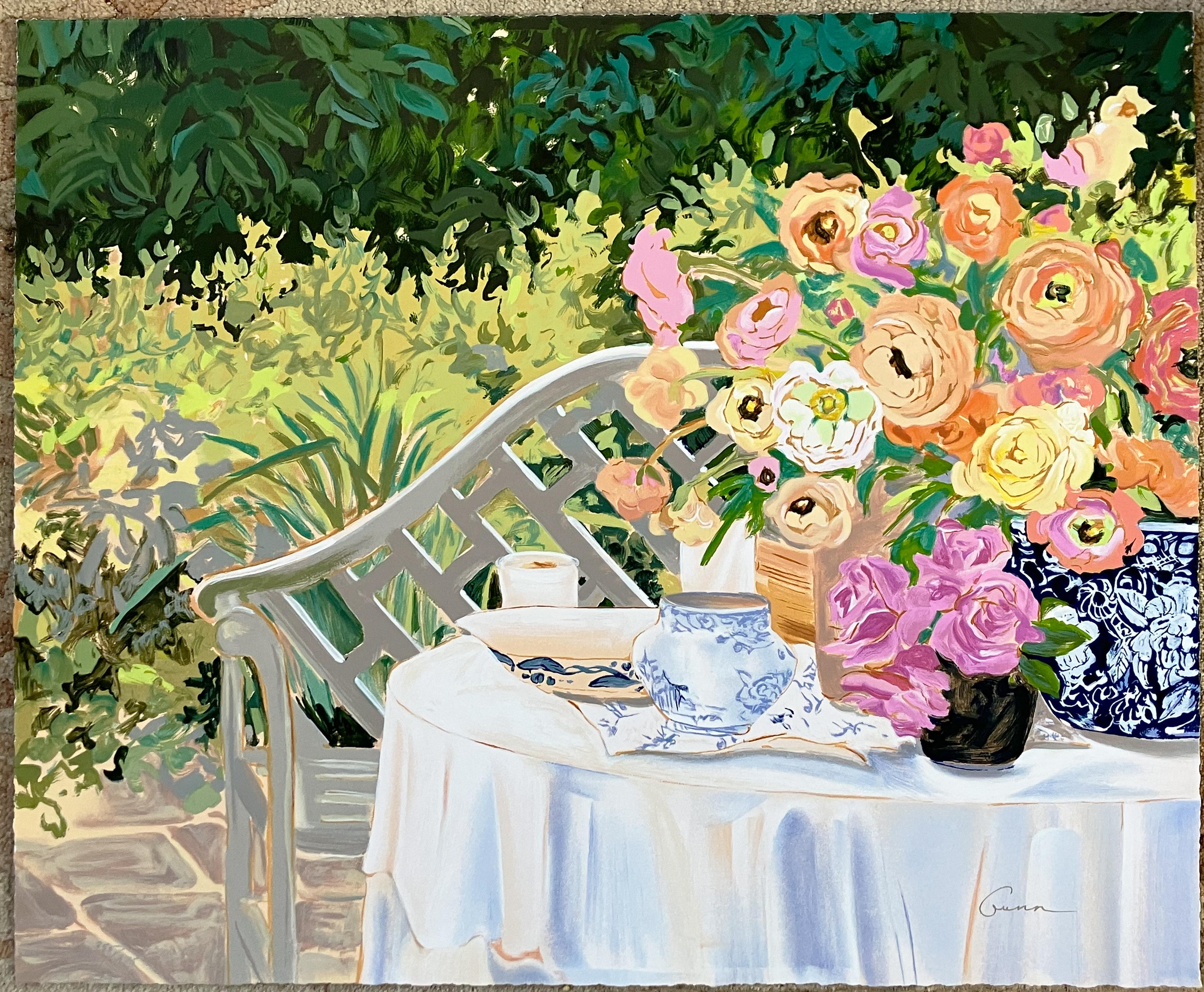 Still-Life Print de Ellen Gunn - Momentos en el jardín II