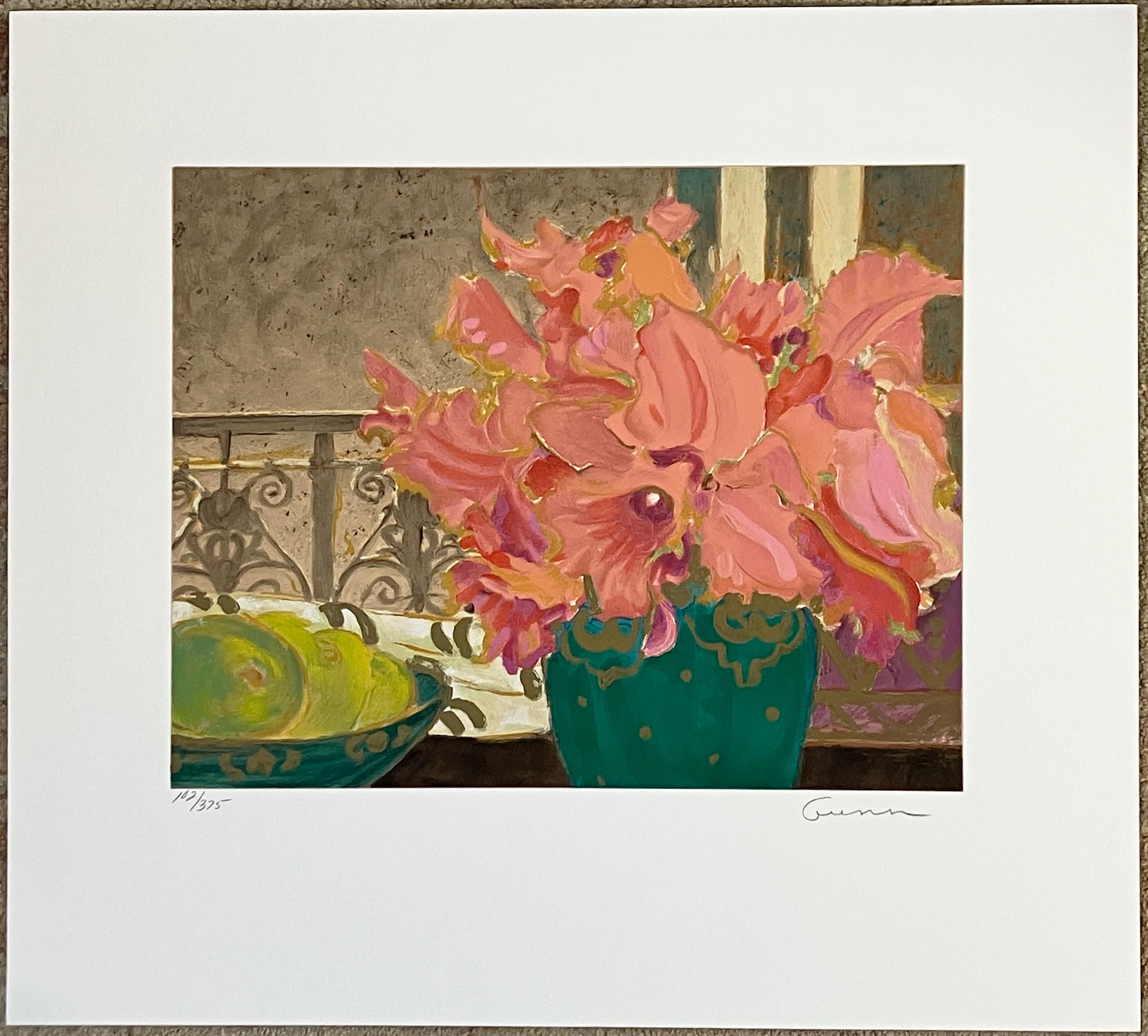 Ellen Gunn Still-Life Print - Petite Fleur Suite I