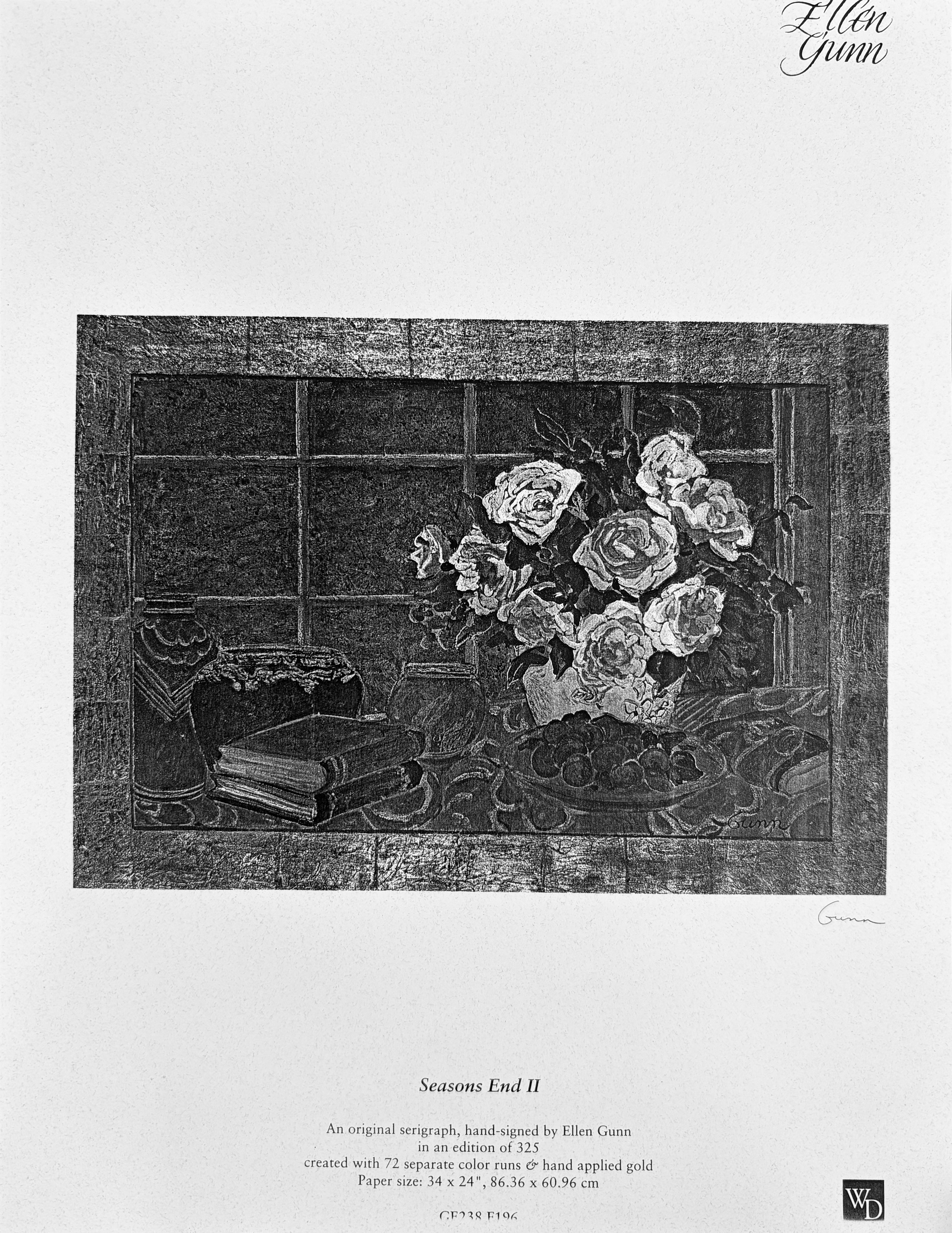 Ellen Gunn - Seasons End II, 1994 Signed Contemporary Serigraph on Paper 23/325 For Sale 5