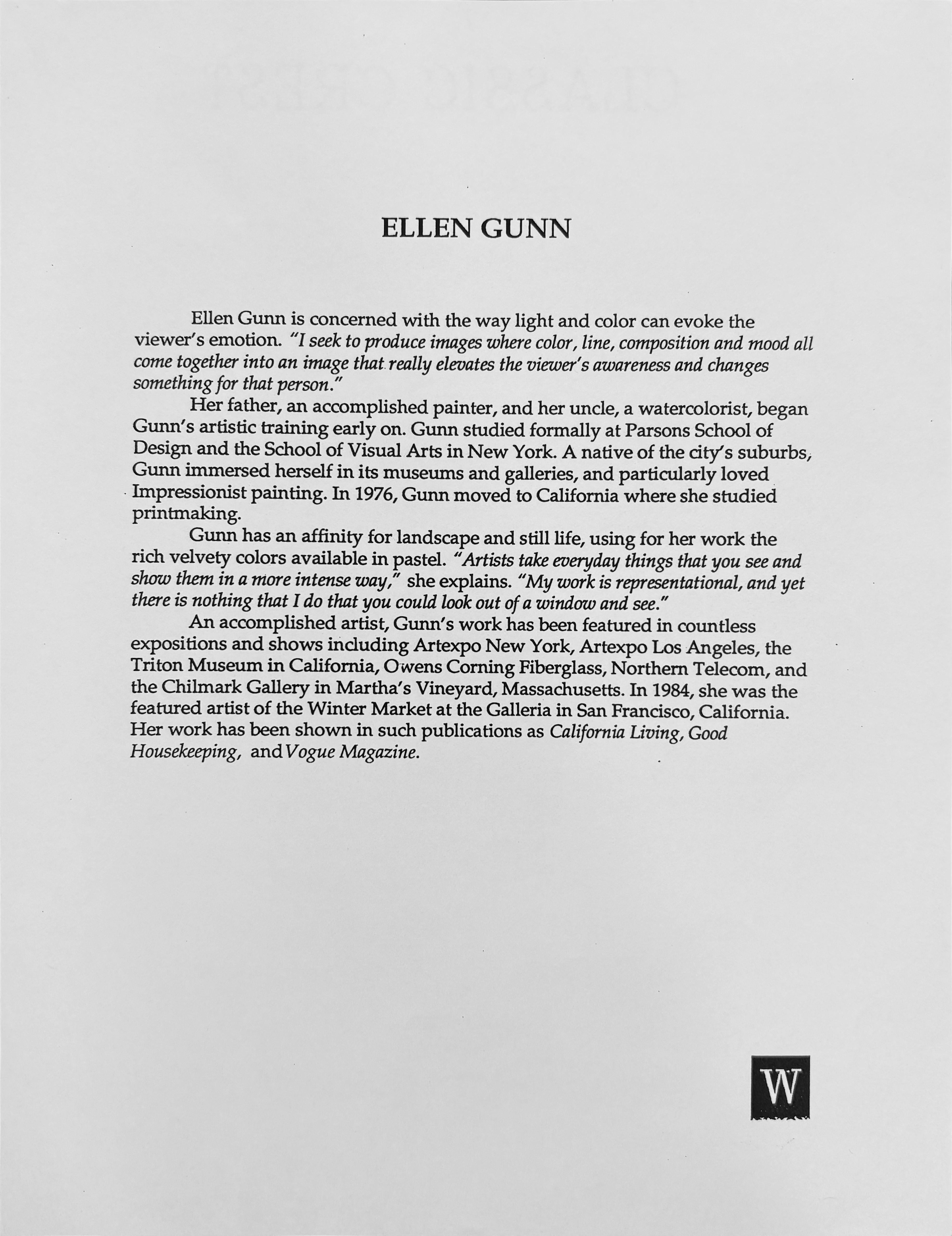Ellen Gunn - Seasons End II, 1994 Signed Contemporary Serigraph on Paper 23/325 For Sale 6